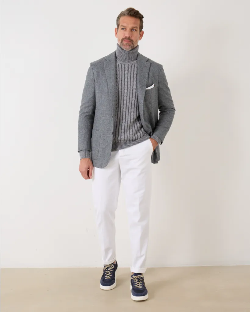 Colbert Single Breasted Grey