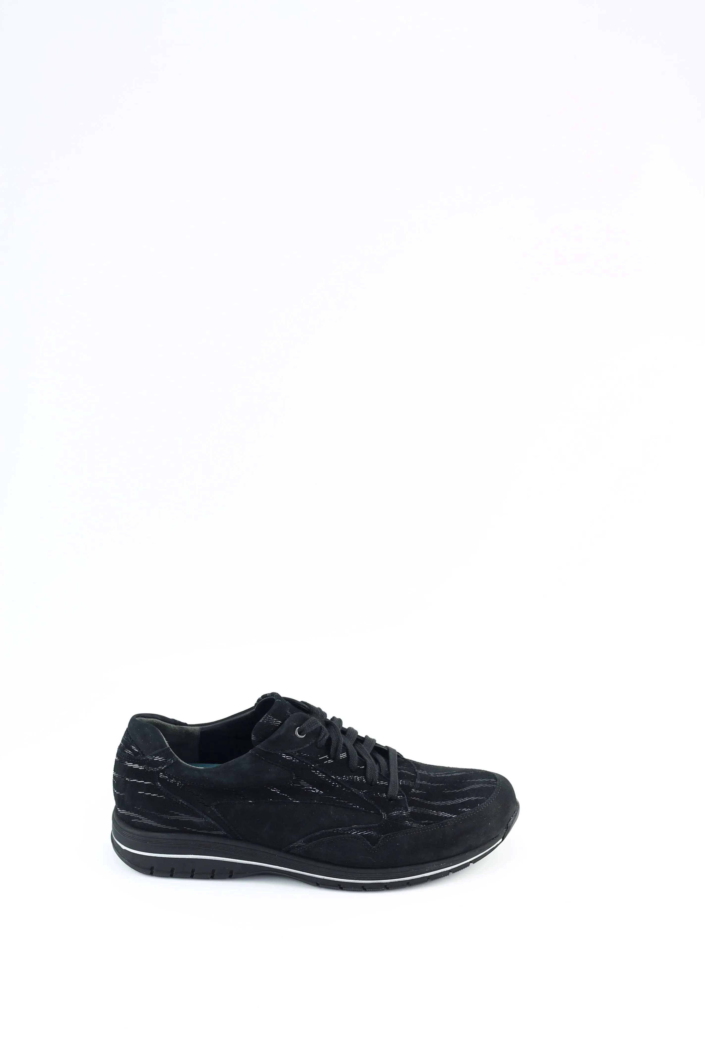 Durea 6148 685 Veterschoenen Zwart