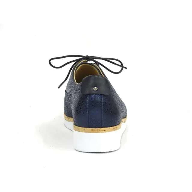 Durea 6191 Wijdte K Veterschoenen Blauw