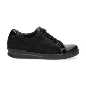 Durea 6224 wijdte H Sneakers Zwart