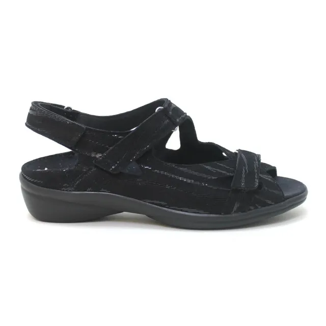 Durea 7258 Sandalen Zwart