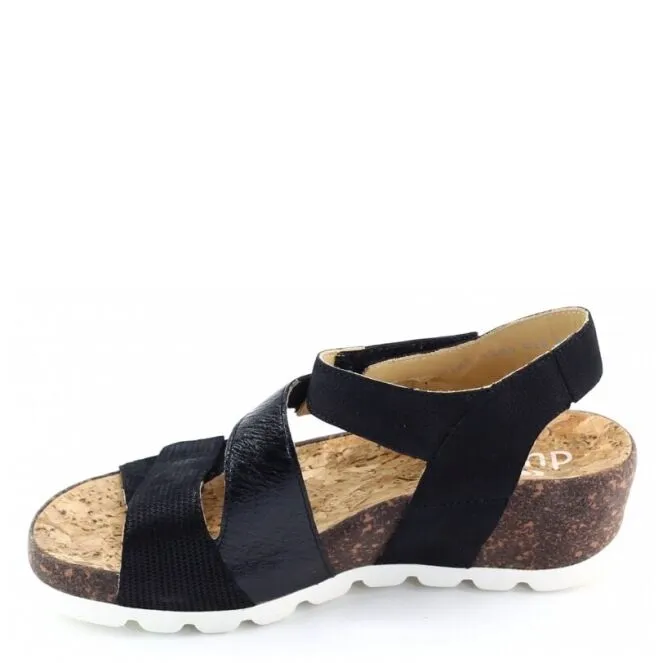 Durea 7405 028 Sandalen Zwart