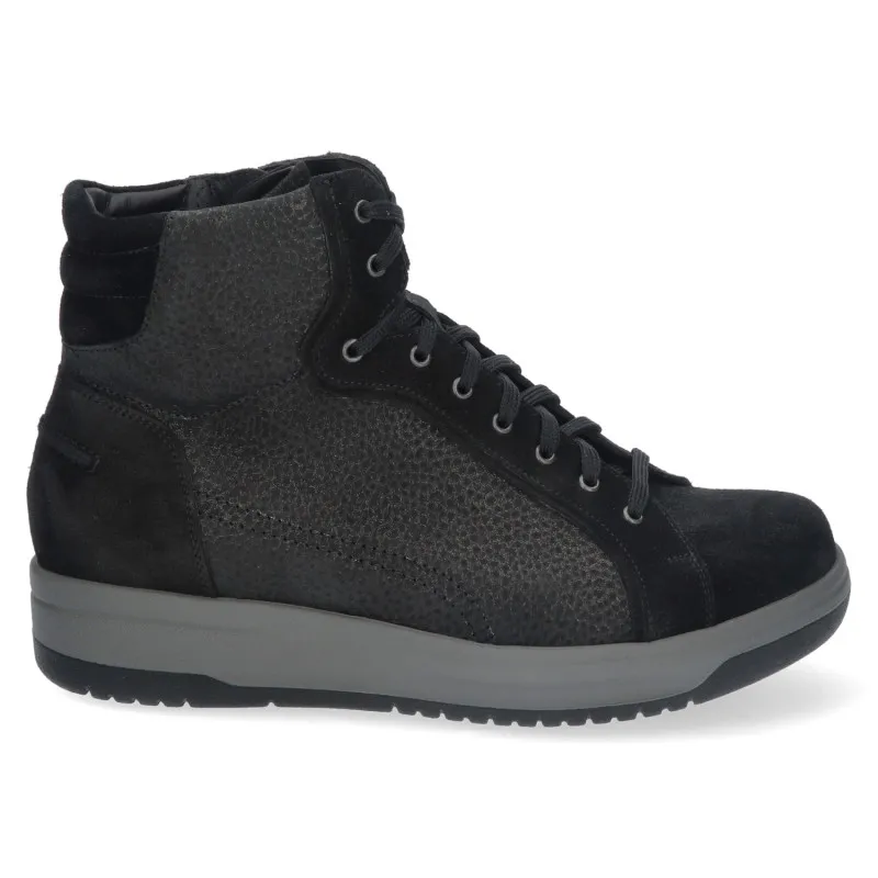 Durea dames hoge veterschoen 9784 288