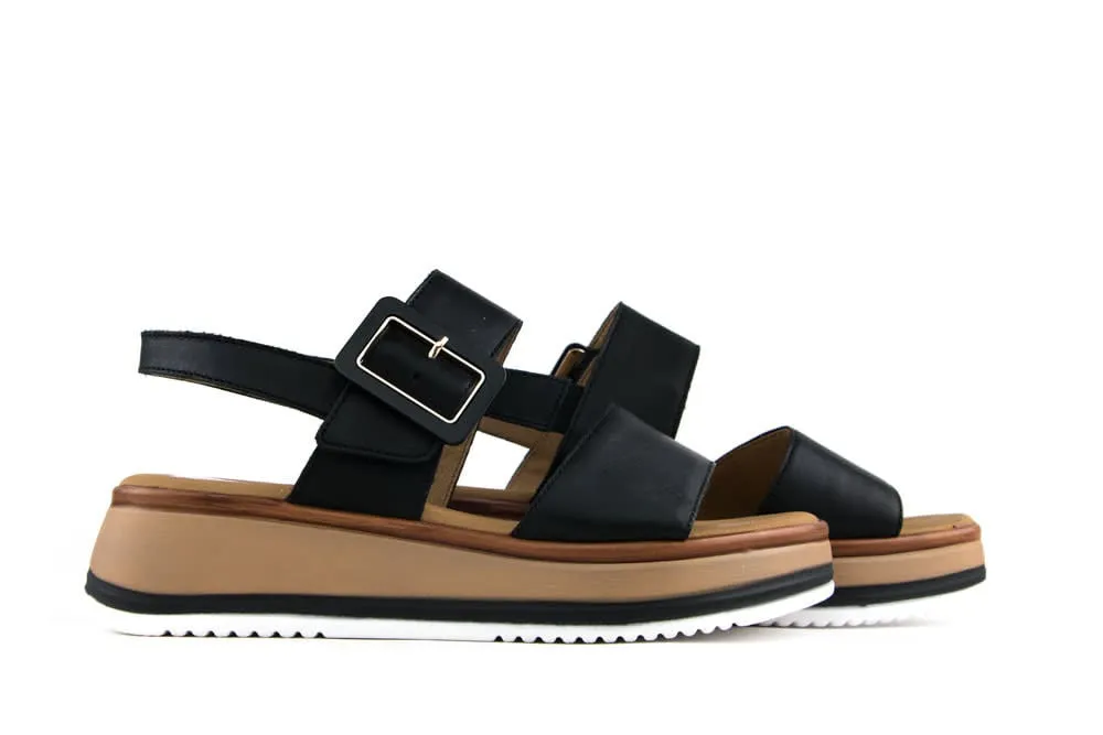 Gabor Sandaal Schwarz Calf