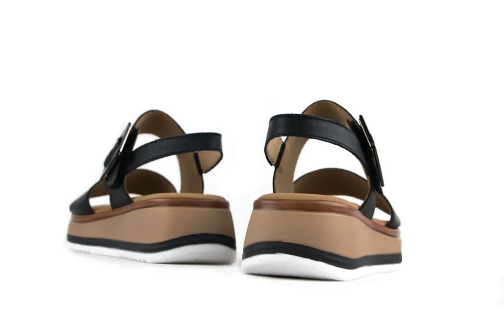Gabor Sandaal Schwarz Calf