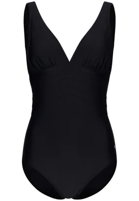 zwart damesbadpak met softcups 'chic black'
